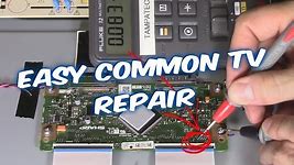 How to Troubleshoot and Fix LED LCD TV Vizio and Sharp flatscreen No Picture but sound