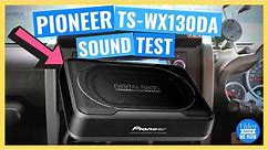 Pioneer TS-WX130DA Compact Slim Active Subwoofer - SOUND TEST (3/3 Install Series)