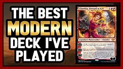 😮 UNDEFEATED Mono Red with NEW Chandra Dressed to Kill 【 MTG Modern Gameplay 】