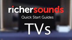 TV Setup Guide | Richer Sounds