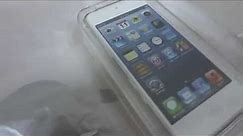 First Look / Unboxing - Apple iPod Touch 5th Gen 64GB Silver/White