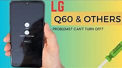 LG Q60 what is wrong with you? Acting weird - Black Screen - Problem solved