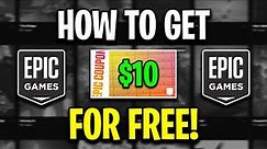 How To Get FREE $10 Coupon In Epic Games Store! (Not Clickbait)