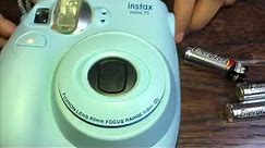 HOW TO FIX 7S MINI INSTAX FUJIFILM POLOROID CAMERA IF IT IS NOT TURNING ON RIGHT
