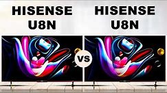 Hisense U7N - "ULED" LCD TV vs Hisense U8N - "ULED" LCD TV