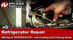 Whirlpool Refrigerator Repair - Not Cooling in Freezer Section - Overload Diagnostic & Repair