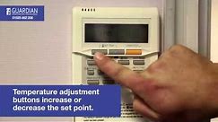 Fujitsu Air Conditioning Control Panel How To Guide