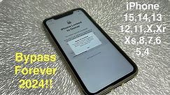 Bypass 2024! how to DNS Unlock every iphone in world ✅Skip iphone forgot password✅ activation lock