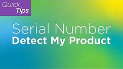 Serial Number: Detect My Product | Lenovo Support Quick Tips