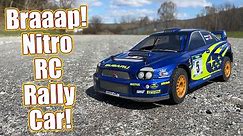 Let’s Burn Fuel! HPI WR8 Nitro 2001 WRC Subaru Impreza Rally Car| RC Driver