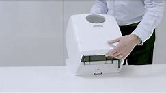 Kleenex® Rolled Hand Towel System - Dispenser Loading & Maintenance Instruction Video