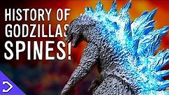The History Of Godzilla's SPINES! - King Of The Monsters