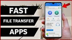 Top 3 Best *FILE TRANSFER* Apps For Android ⚡⚡ || best file sharing app