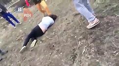 Girl beaten mercilessly in an organised fight in front of a crowd
