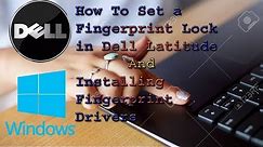 AthenTec install fingerprint Driver dell latitude e5430 in windows 10 | Fingerprint Reader Setup