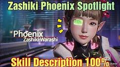 Rise Of Eros Zashiki Warashi Phoenix skill Spotlight Description 100%