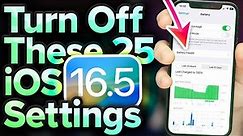 iOS 16.5 Settings You Need To Turn Off Now