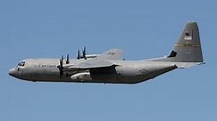 *Noisy Propellers* (U.S Air Force) Lockheed C-130J-30 Super Hercules flying over at 26,000 ft