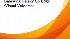 Motorola Moto G : Visual Voicemail