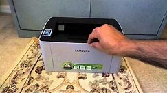 Unpacking Samsung Express M2020W Printer