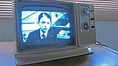 1977 Zenith 9" B+W Television, Model J091L