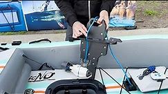 How to motorize your BOTE inflatable kayak with a Bixpy motor