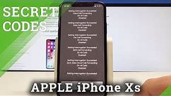 Secret Codes iPhone Xs - Hidden Modes / Secret Options / iOS Codes