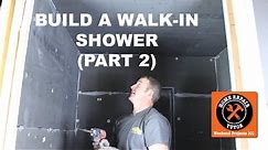 How to Build a Walk-In Shower (Part 2: Wedi Panels)(Step-by-Step) -- by Home Repair Tutor