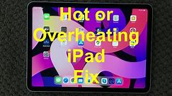 iPad Hot or Overheating Problem Fix, How To Fix iPhone Getting Hot Issue