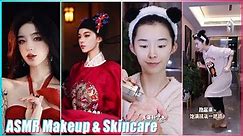 Jannatul☘️Mitsuisen✨Aesthetic ASMR Makeup &Skincare Routine✨Satisfying skincare asmr compilation🌿359