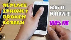 How to Replace & Fix iPhone 7 Broken Screen
