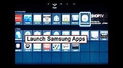How to Install Apps on 2013 & 2014 Samsung Smart TV Sets