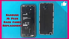 Samsung j6 Plus back panel replacement. Samsung j6 Plus back pannel remove. #samsung