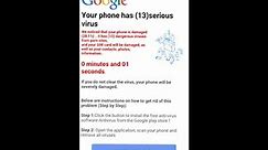 Your Apple iPhone is severely damaged by (6) viruses ...