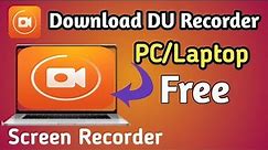 How to download du Recorder in pc|du Recorder ko laptop main kese download kre|best Recorder for pc|