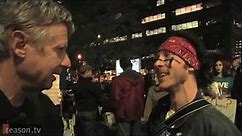 Gov. Gary Johnson Among the Occupy Wall Street Protesters