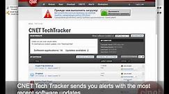 CNET TechTracker for Mac - Download updates for all your software - Download Video Previews