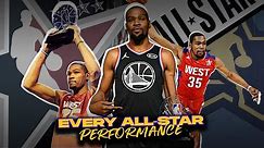 Kevin Durant: Every Single All-Star Game Highlight 🌟 (2010-2019)
