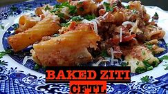 KILLER BAKED ZITI! (PASTA AL FORNO)| COOKING FROM THE LOFT