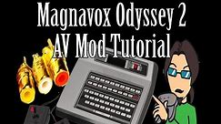 Magnavox Odyssey 2 AV Mod Tutorial - Derik64
