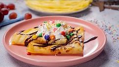 Quick And Easy 5-INGREDIENT CREPES | Recipes.net