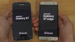 Samsung Galaxy S7 vs S7 Edge - Speed Test (4K)
