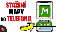 Jak STÁHNOUT MAPY z Mapy.cz do TELEFONU | Návod | Mapy.cz / Telefon