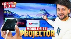 Best Compact Pocket Projector 😱 Yaber Pico T1 Portable Projector | True Techy