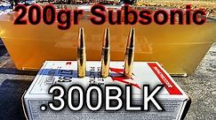 Winchester 300 Blackout 200gr Subsonic Ballistic Gel Test & Review - Interesting Results 300BLK