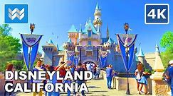 [4K] Disneyland Park California USA - Walking Tour & Travel Guide