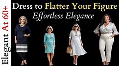 How To Dress Your Body Type with Confidence For Mature Women! Over 50 Elegance!