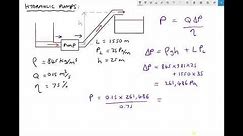 Calculating Pump Delivery Pressure and Power Consumption