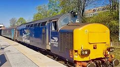 English Electric DRS Class 37 locomotive acceleration 0-60mph (0 - 100km/h)