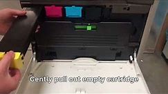 How To Replace A Toner Cartridge - Sharp MFP - 01/10/11/12/14/40